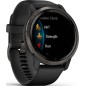 Garmin Venu 2 45 mm Sort Sportsur